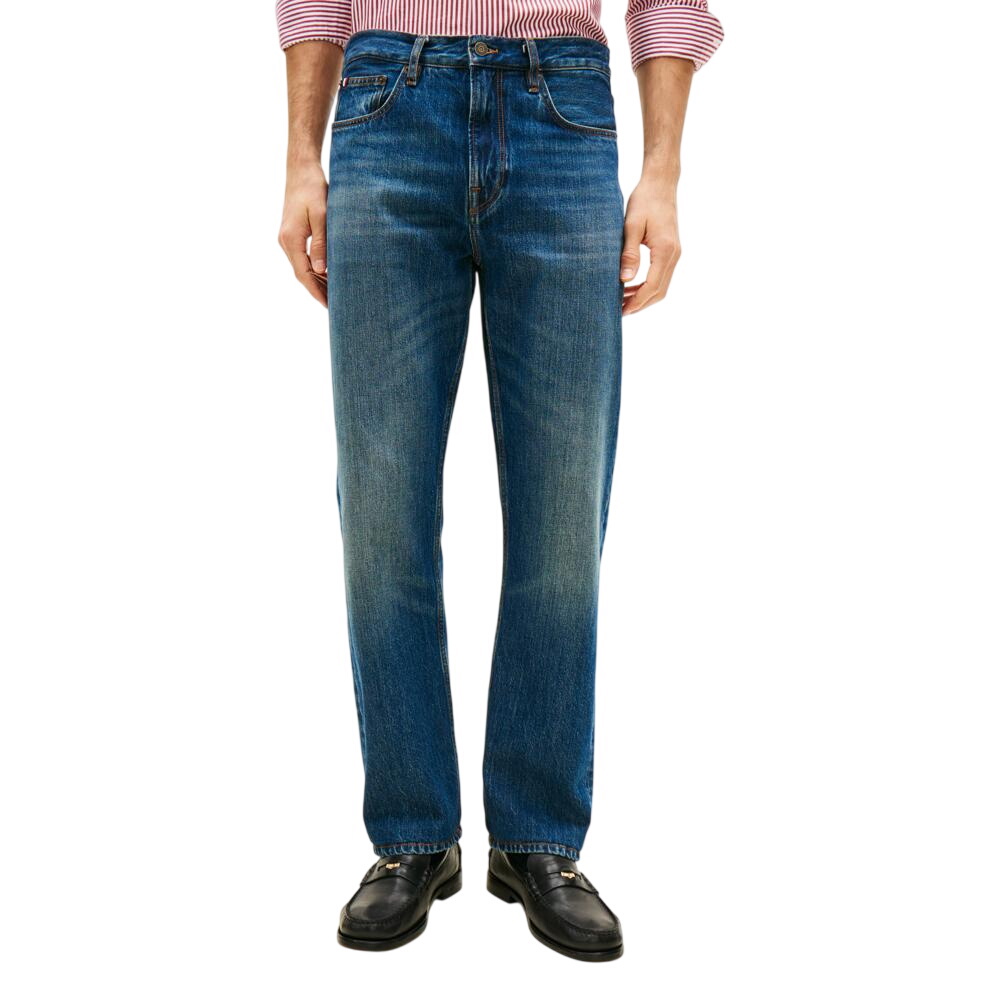 Tommy Hilfiger Dover Whiskered Regular Straight Leg Jeans